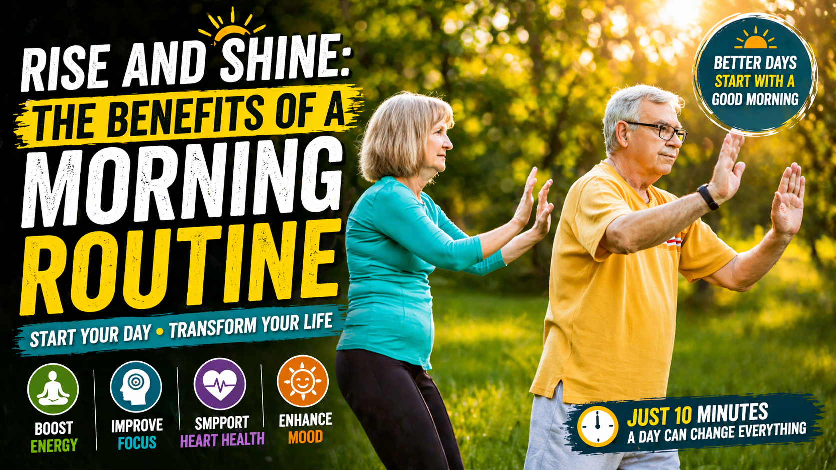 Rise and Shine: The Benefits of a Morning Routine