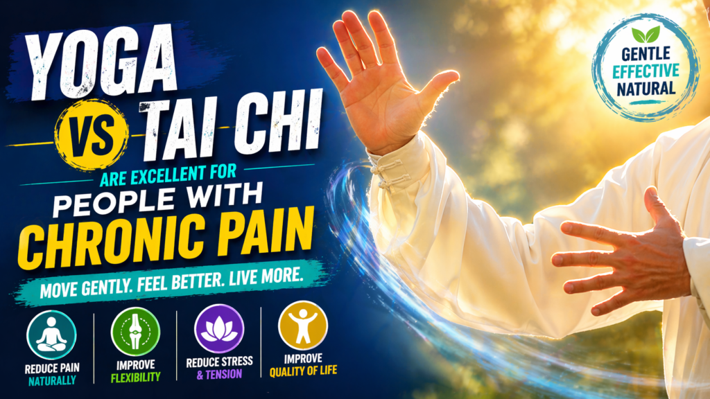 Yoga And Tai Chi Are Excellent For People With Chronic Pain