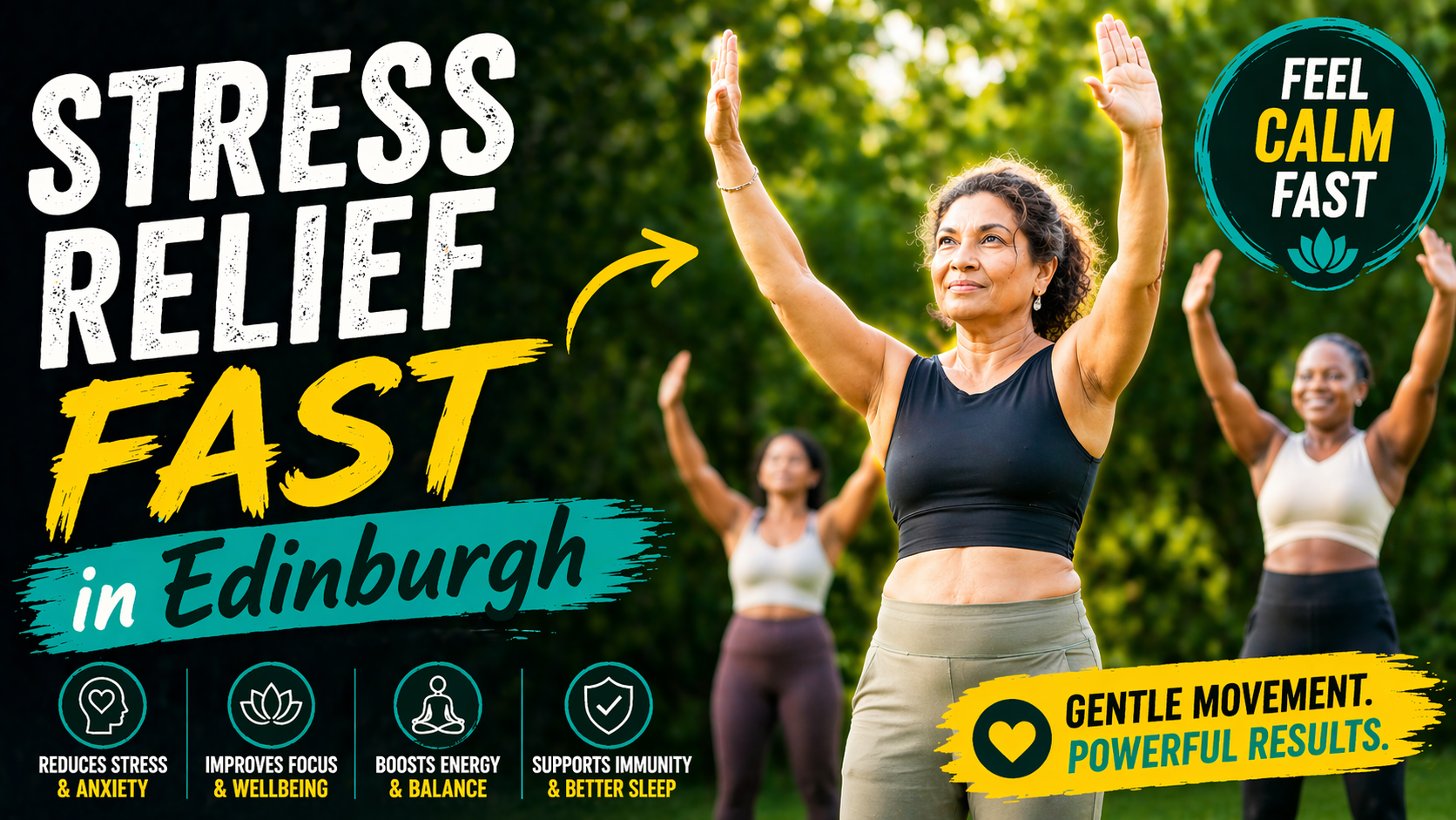 Stress Relief Classes in Edinburgh