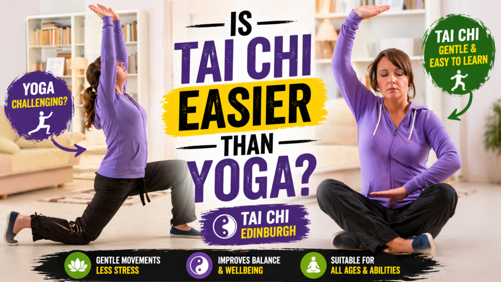 Is Tai Chi Easier Than Yoga - Tai Chi Edinburgh