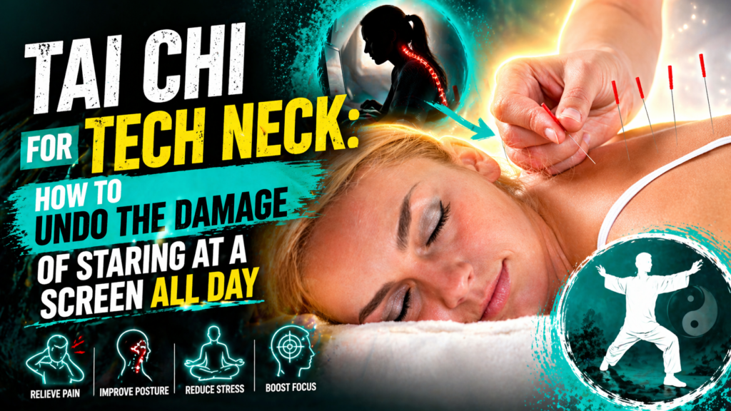 Tai Chi for Tech Neck: How to Undo the Damage of Staring at a Screen All Day