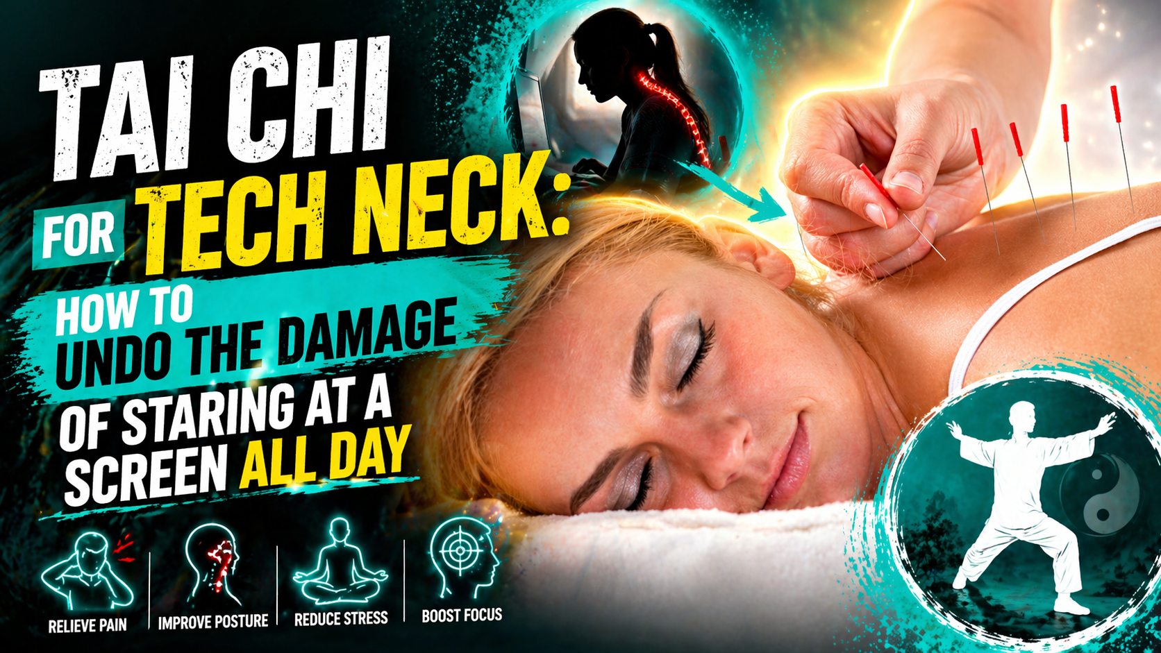 Tai Chi for Tech Neck: How to Undo the Damage of Staring at a Screen All Day