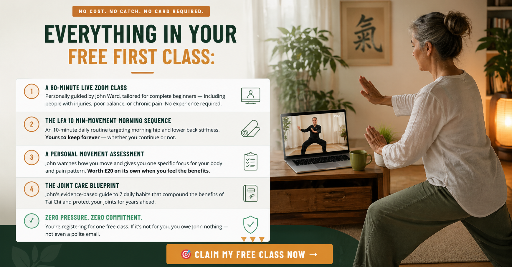 Edinburgh Tai Chi Zoom Classes