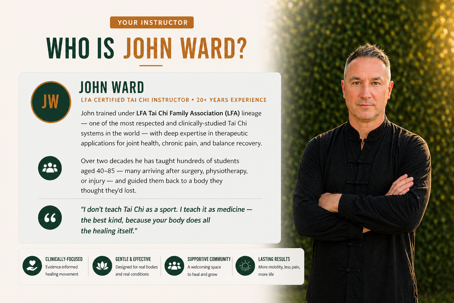 Edinburgh Tai Chi Zoom Classes