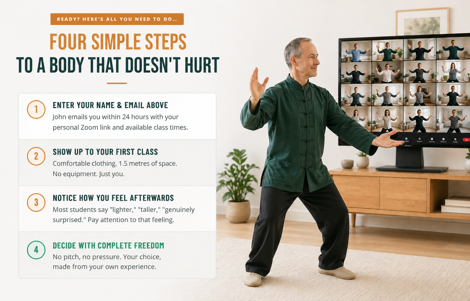 Edinburgh Tai Chi Zoom Classes