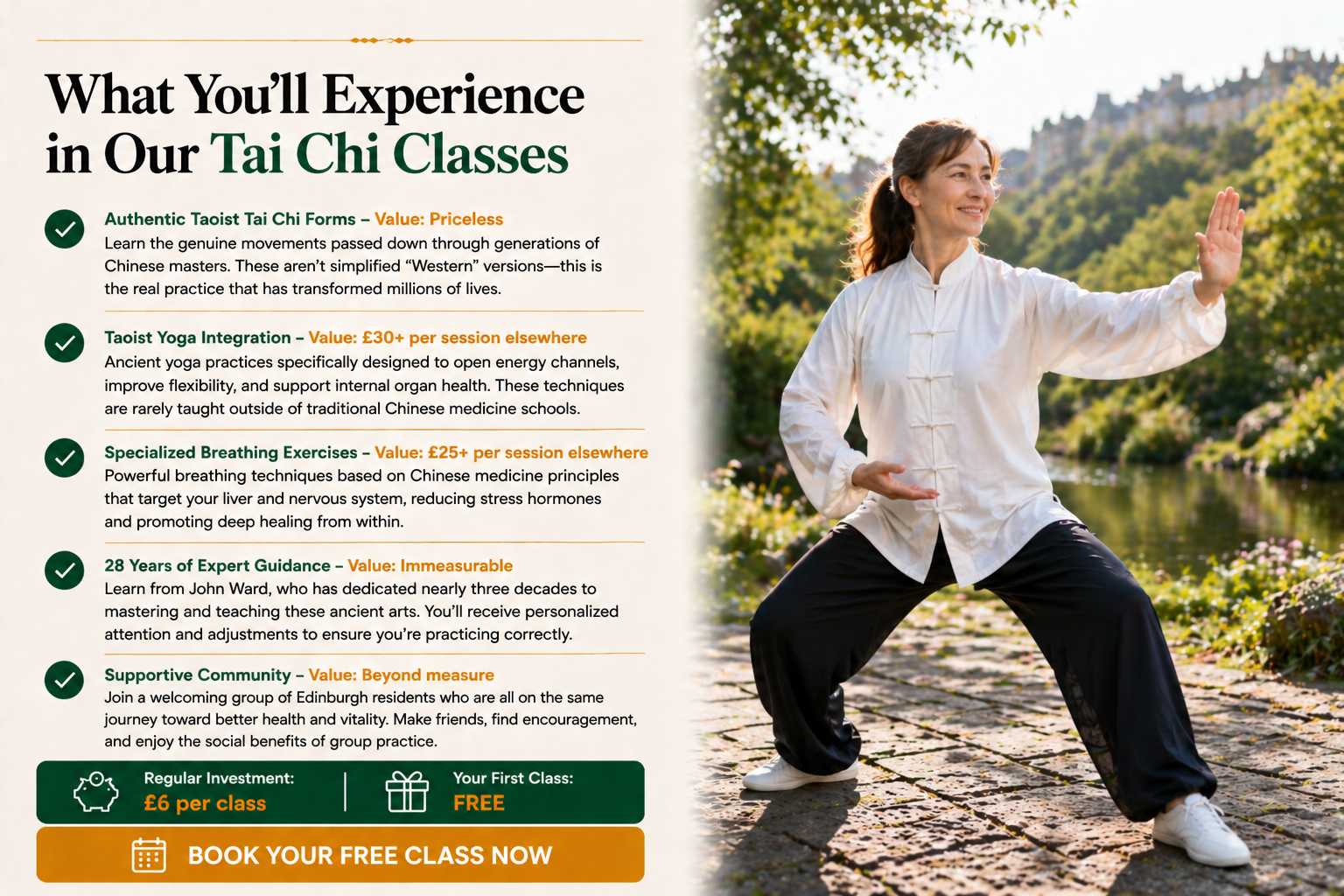 Tai Chi Classes Edinburgh