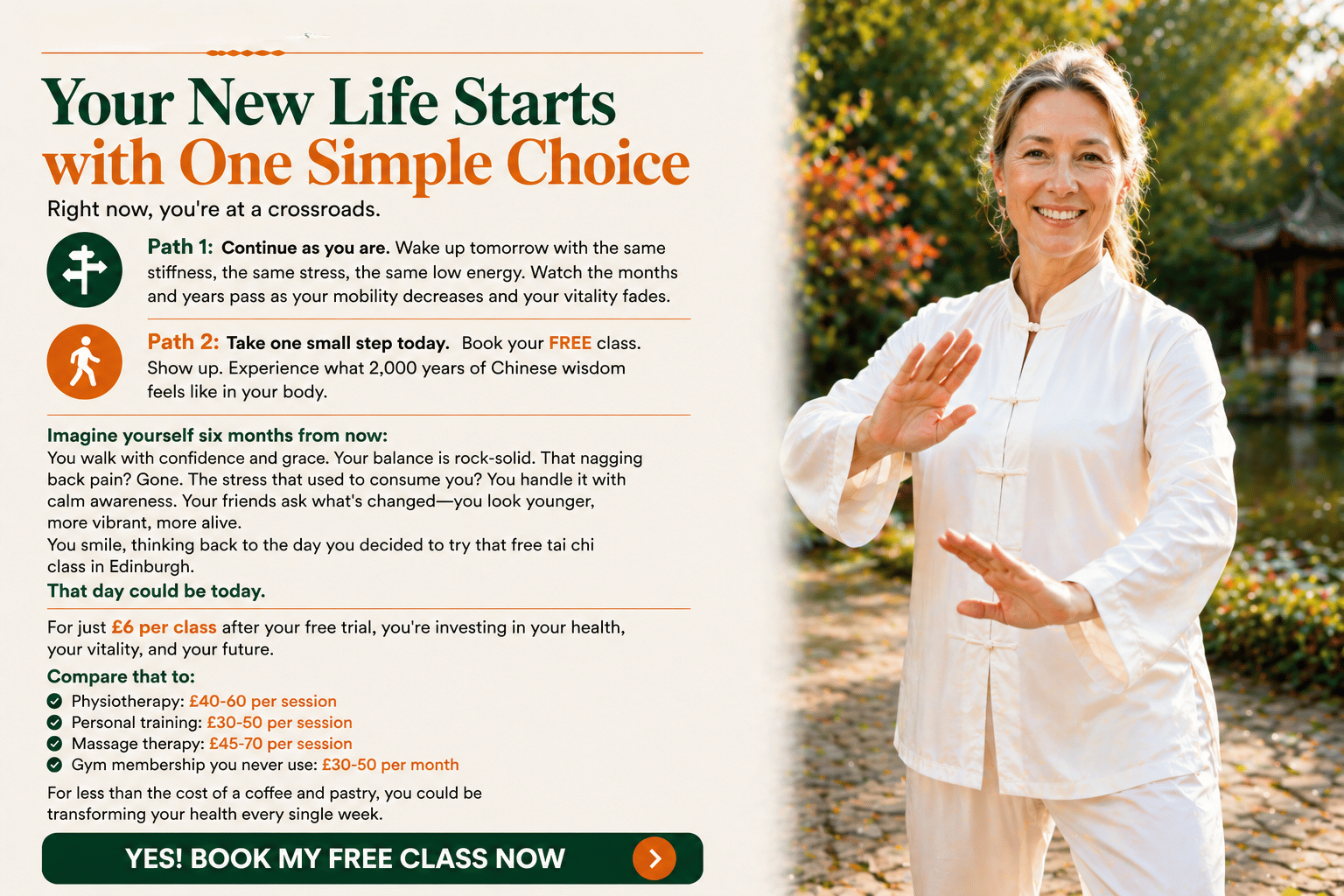 Tai Chi Classes Edinburgh